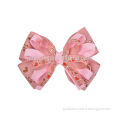 3/4/5 inch big bow hair with covered clips hair accessories/mix color